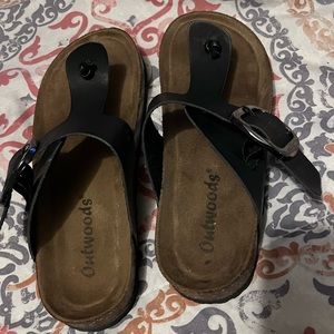 Outwoods T Strap Sandals